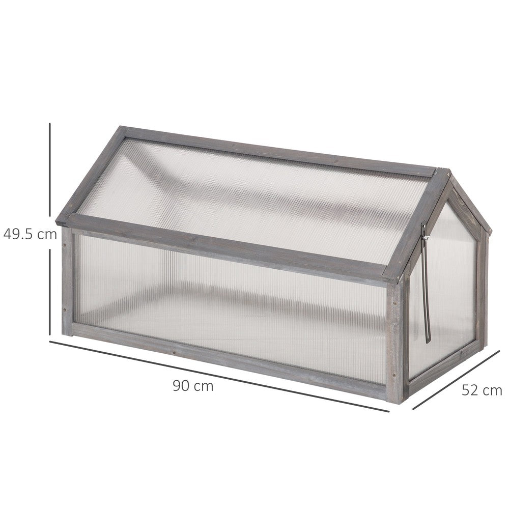Dimensions du châssis gris : 90 × 52 × 49,5 cm
