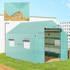 Dimensions de la serre verte : 3 × 2 × 2 m