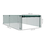 Dimensions de la cage basse : 248 × 125 × 62,5 cm